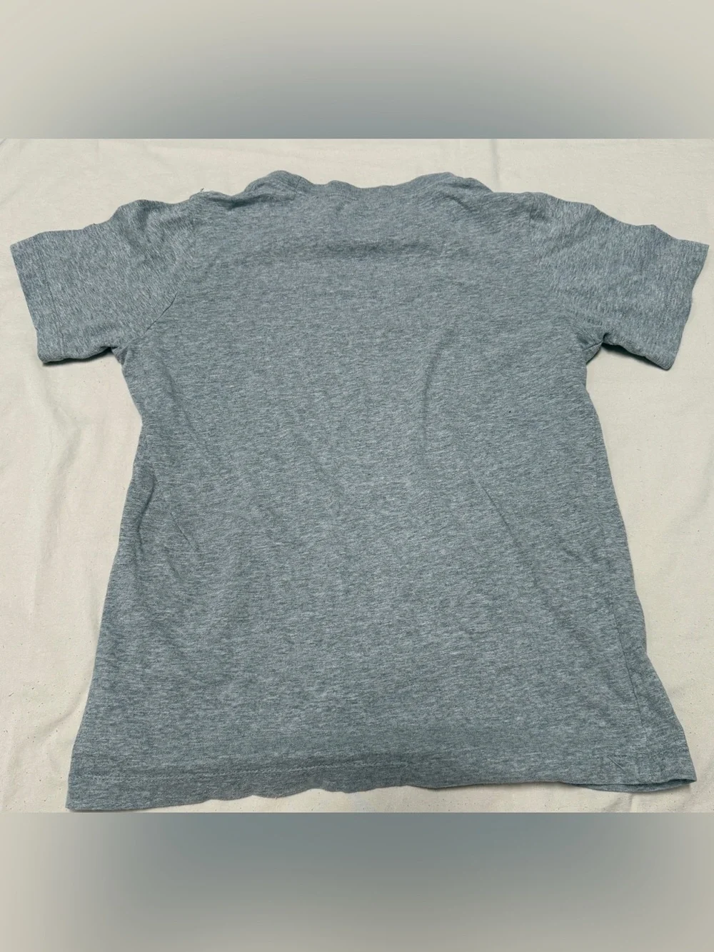 Nike Kids Gray Tee with White Logo